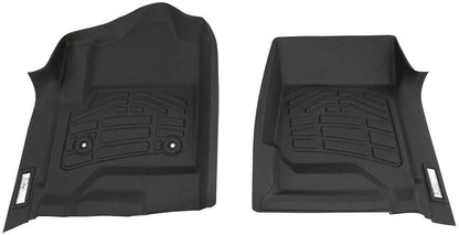 RedRock Sure-Fit Front Floor Liners; Black (15-19 Silverado 3500 HD)