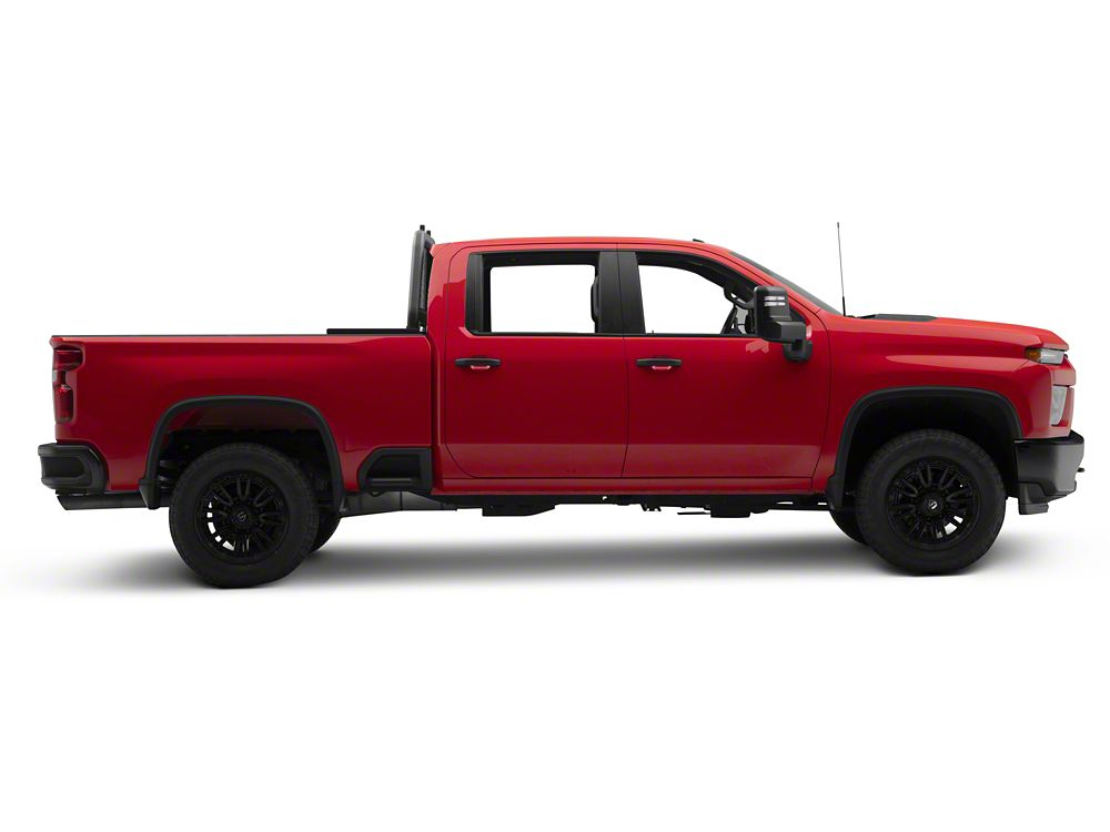 RedRock HD Headache Rack; Textured Black (07-25 Silverado 2500 HD)