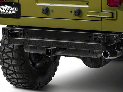 RedRock Hitch; Textured Black (87-06 Jeep Wrangler YJ & TJ)