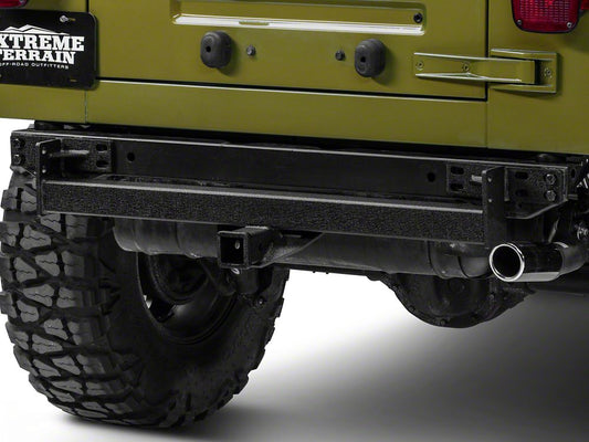 RedRock Hitch; Textured Black (87-06 Jeep Wrangler YJ & TJ)