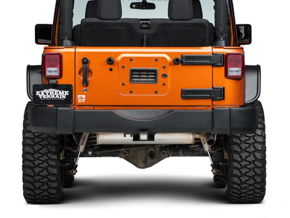 RedRock Hitch; Textured Black (07-18 Jeep Wrangler JK)