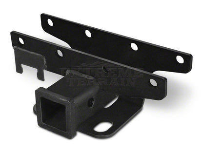 RedRock Hitch; Textured Black (07-18 Jeep Wrangler JK)