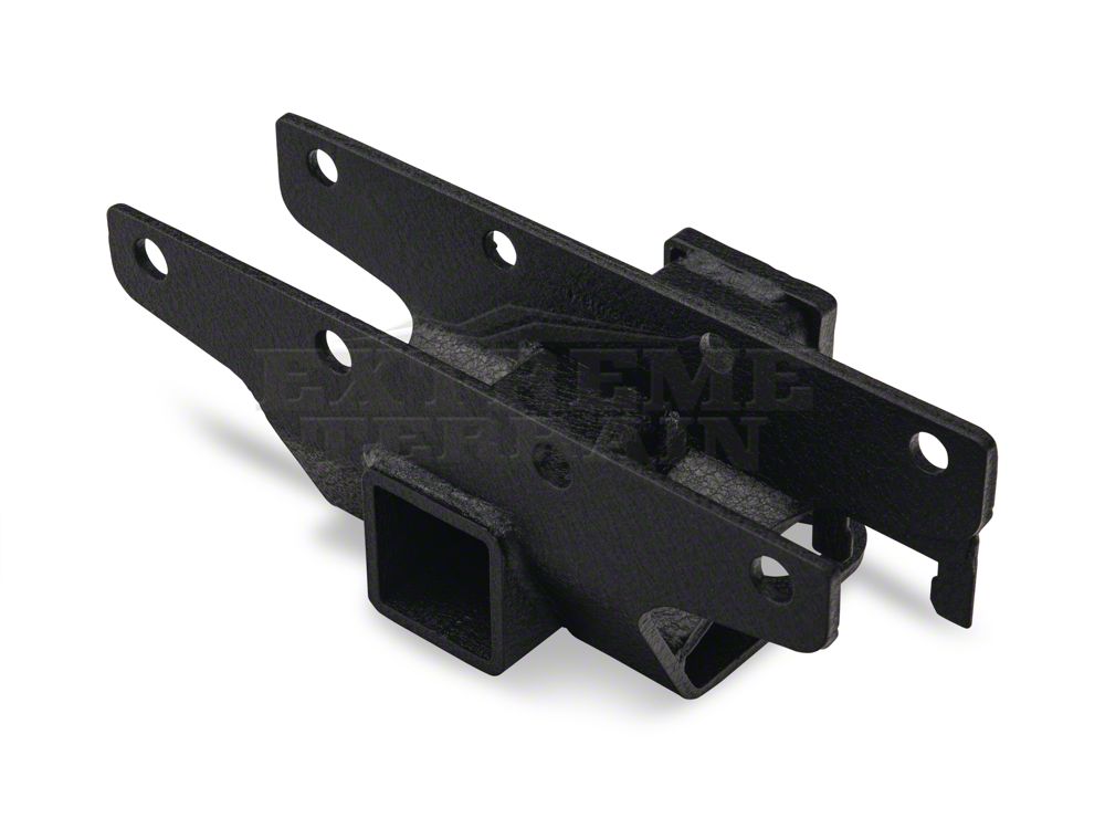 RedRock Hitch; Textured Black (07-18 Jeep Wrangler JK)