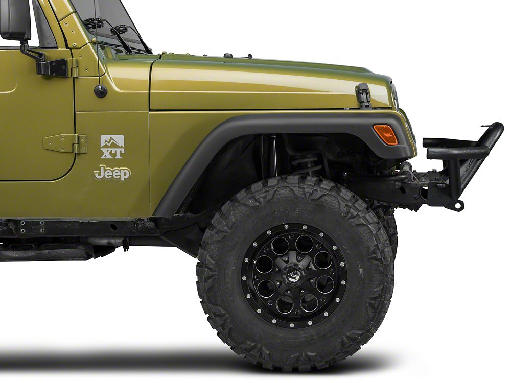 RedRock Rock Crawler Front Grille Guard; Textured Black (87-06 Jeep Wrangler YJ & TJ)