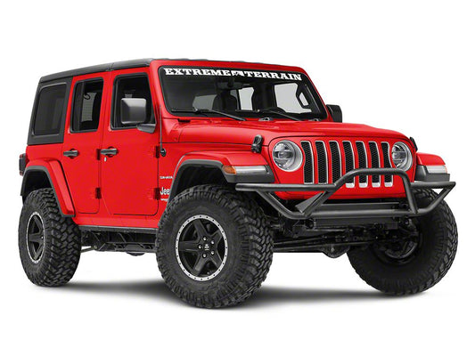 RedRock Rock Crawler Front Grille Guard; Textured Black (18-25 Jeep Wrangler JL)