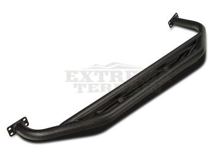 RedRock Side Armor; Textured Black (87-06 Jeep Wrangler YJ & TJ, Excluding Unlimited)