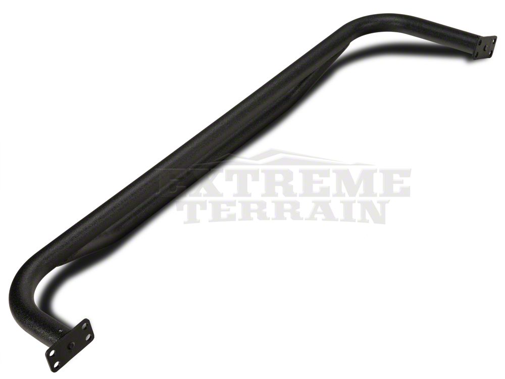 RedRock Rocker Guards; Textured Black (87-06 Jeep Wrangler YJ & TJ, Excluding Unlimited)