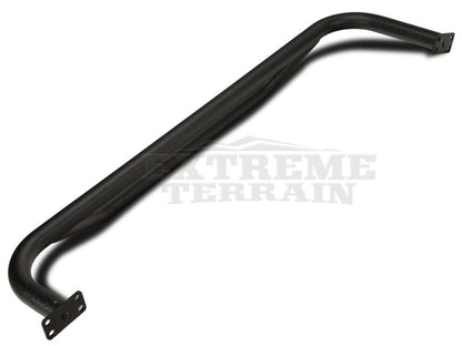 RedRock Rocker Guards; Textured Black (87-06 Jeep Wrangler YJ & TJ, Excluding Unlimited)