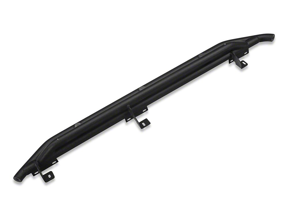 RedRock Side Armor; Textured Black (07-18 Jeep Wrangler JK 4-Door)