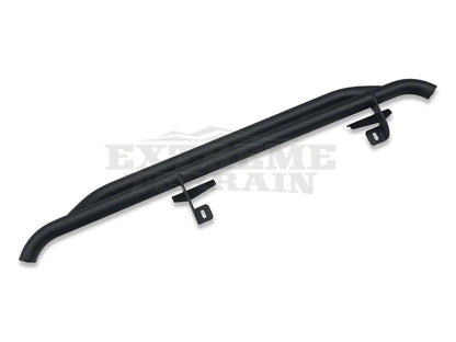 RedRock Rocker Guards; Textured Black (07-18 Jeep Wrangler JK 2-Door)