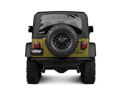RedRock Rock Crawler Rear Bumper; Textured Black (97-06 Jeep Wrangler TJ)