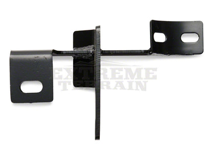 RedRock 3-Inch Round Curved Side Step Bars; Stainless Steel (07-18 Jeep Wrangler JK 4-Door)