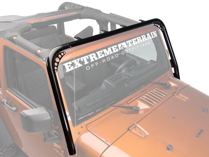 RedRock Light Bar; Gloss Black (07-18 Jeep Wrangler JK)