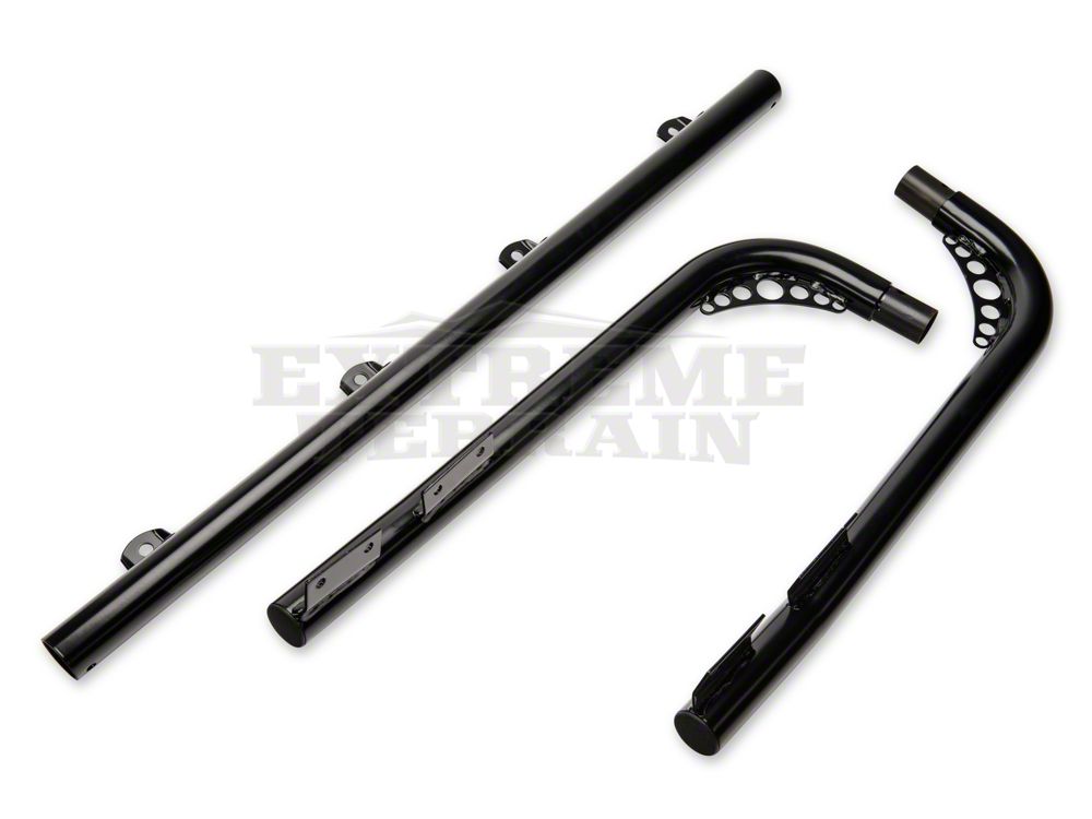 RedRock Light Bar; Gloss Black (07-18 Jeep Wrangler JK)