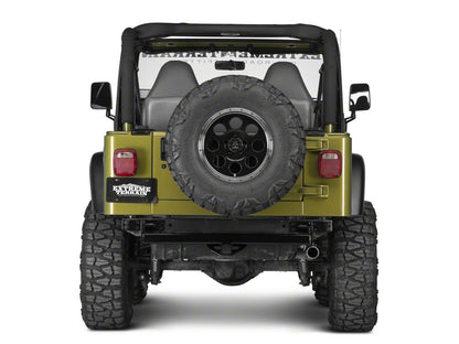 RedRock Hitch; Gloss Black (87-06 Jeep Wrangler YJ & TJ)