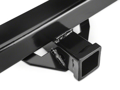 RedRock Hitch; Gloss Black (87-06 Jeep Wrangler YJ & TJ)