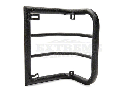 RedRock Wrap-Around Tail Light Guards; Textured Black (07-18 Jeep Wrangler JK)
