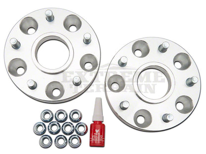 RedRock 1.50-Inch Wheel Spacers; 5x5 (07-18 Jeep Wrangler JK)