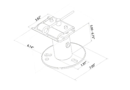 RedRock Extreme Recovery Jack Spare Tire Mount (87-18 Jeep Wrangler YJ, TJ & JK)