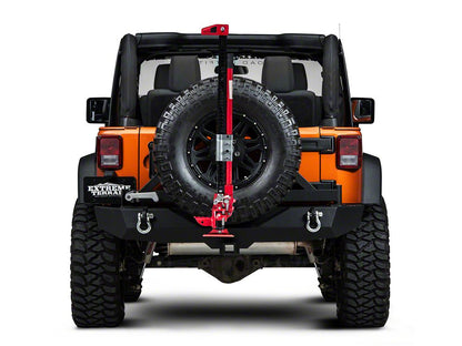 RedRock Extreme Recovery Jack Spare Tire Mount (87-18 Jeep Wrangler YJ, TJ & JK)