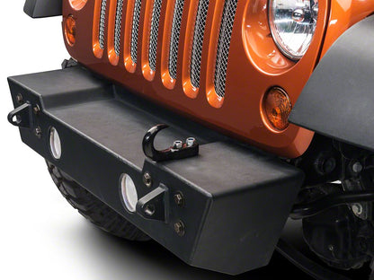 RedRock Tow Hook Kit; Black