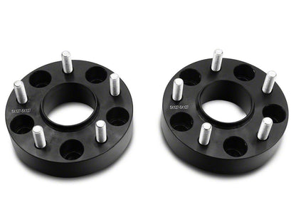 RedRock 1.50-Inch Wheel Spacers; Black; 5x5 (07-18 Jeep Wrangler JK)