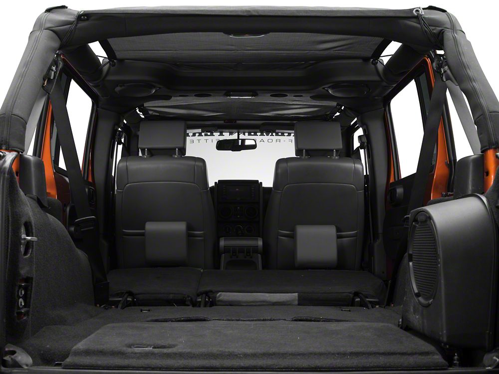 RedRock FullShade Mesh Top (07-18 Jeep Wrangler JK 4-Door)