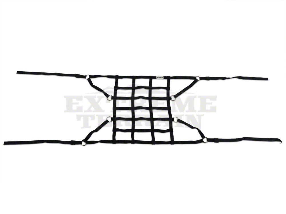 RedRock Pet Barrier Net; Black (92-06 Jeep Wrangler YJ & TJ)