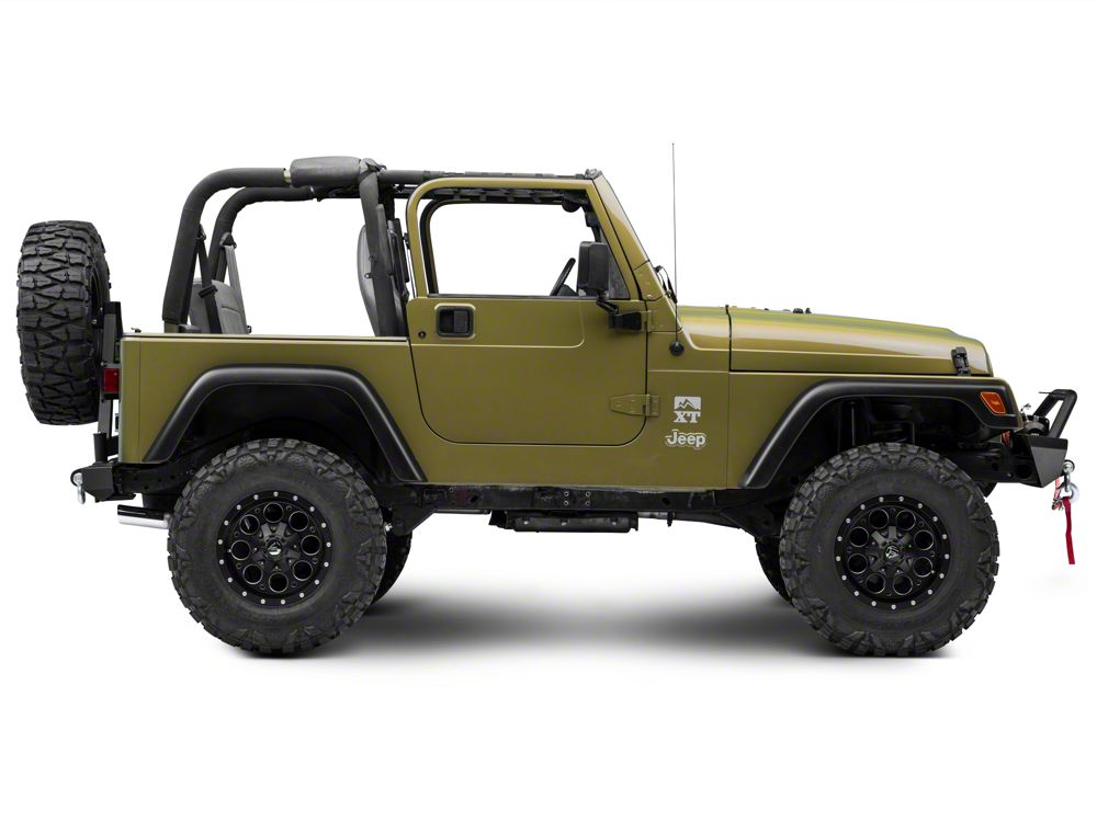 RedRock Front Overhead Net (92-06 Jeep Wrangler YJ & TJ)