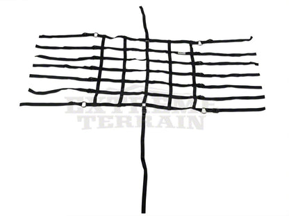 RedRock Front Overhead Net (92-06 Jeep Wrangler YJ & TJ)