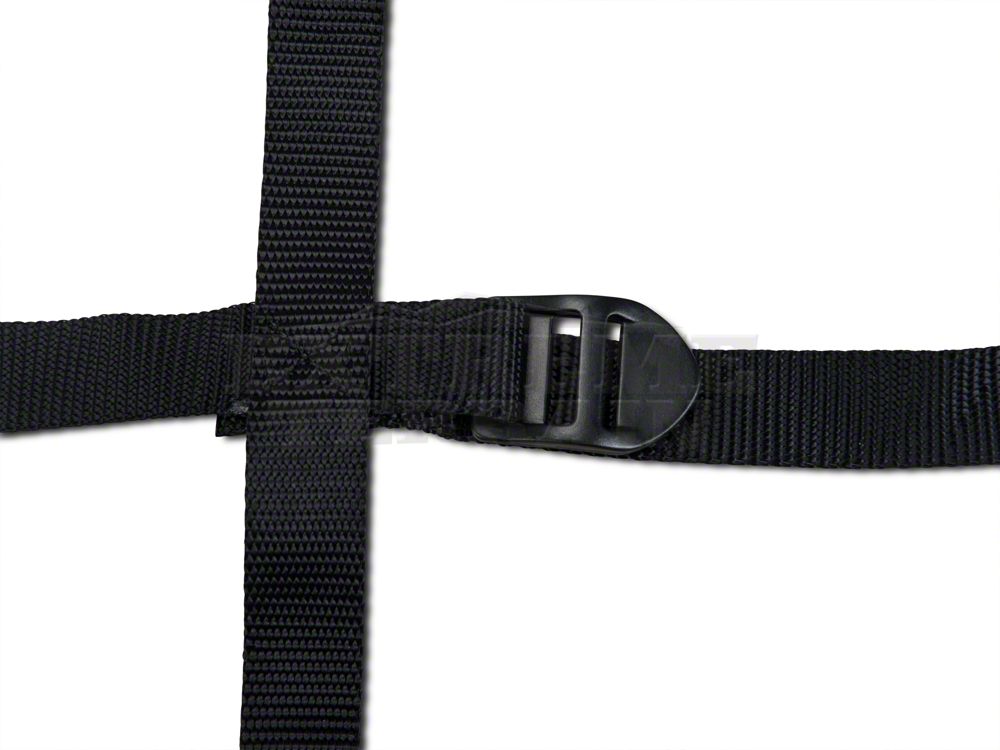 RedRock Front Overhead Net (92-06 Jeep Wrangler YJ & TJ)
