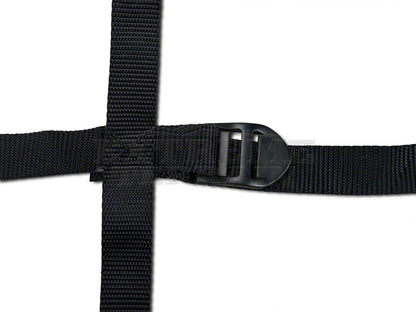 RedRock Front Overhead Net (92-06 Jeep Wrangler YJ & TJ)