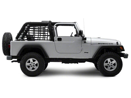 RedRock Cargo Wrap Around Net; One Piece (04-06 Jeep Wrangler TJ Unlimited)