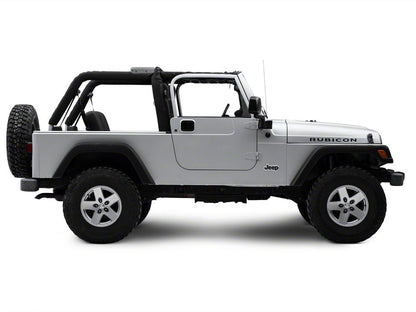 RedRock Front Overhead Net (04-06 Jeep Wrangler TJ Unlimited)