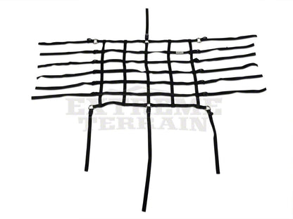 RedRock Front Overhead Net (04-06 Jeep Wrangler TJ Unlimited)