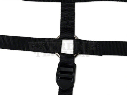 RedRock Front Overhead Net (04-06 Jeep Wrangler TJ Unlimited)