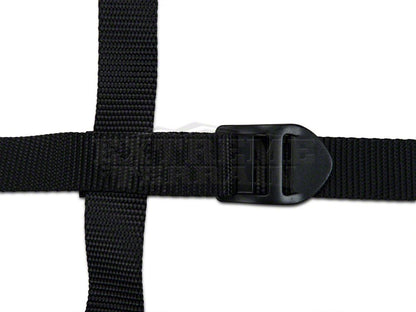 RedRock Front Overhead Net (04-06 Jeep Wrangler TJ Unlimited)