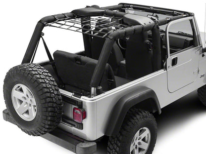 RedRock Rear Overhead Net (04-06 Jeep Wrangler TJ Unlimited)