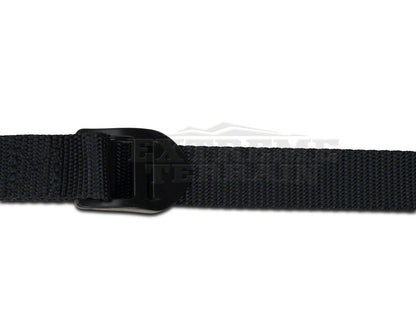 RedRock Front Pet Barrier Net; Black (07-18 Jeep Wrangler JK 2-Door)