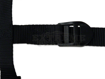 RedRock Front Overhead Net (07-18 Jeep Wrangler JK 2-Door)