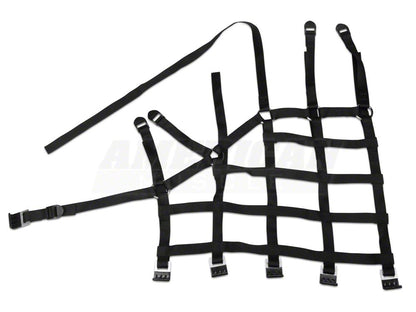 RedRock Cargo Wrap Around Net; Three Piece (07-18 Jeep Wrangler JK 4-Door)