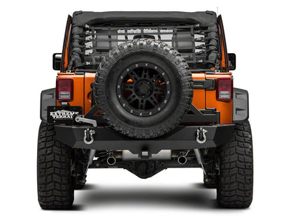 RedRock Cargo Wrap Around Net; Three Piece (07-18 Jeep Wrangler JK 4-Door)