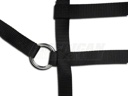 RedRock Front Pet Barrier Net; Black (07-18 Jeep Wrangler JK 4-Door)