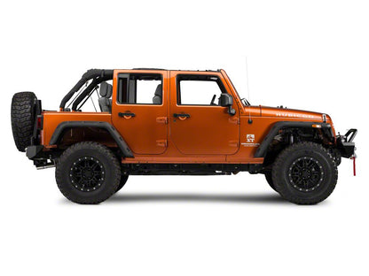 RedRock Rear Overhead Net (07-18 Jeep Wrangler JK 4-Door)