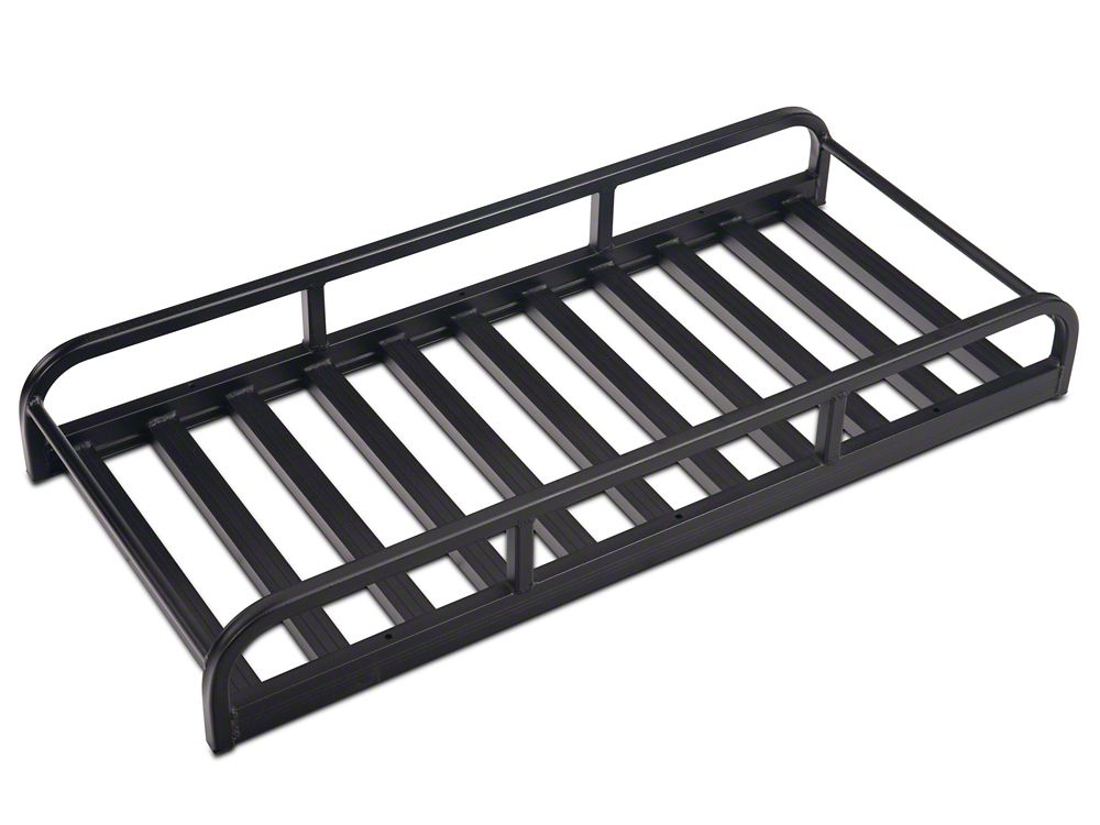 RedRock Hitch Mounted Cargo Rack; 7-Inch XL (07-25 Jeep Wrangler JK & JL)