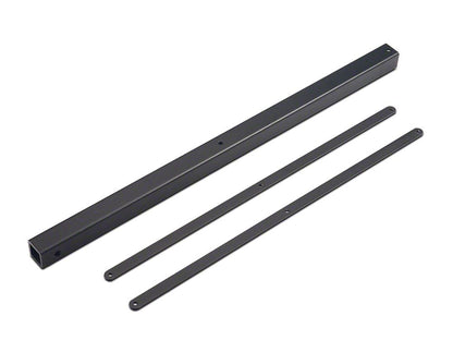 RedRock Hitch Mounted Cargo Rack; 7-Inch XL (07-25 Jeep Wrangler JK & JL)