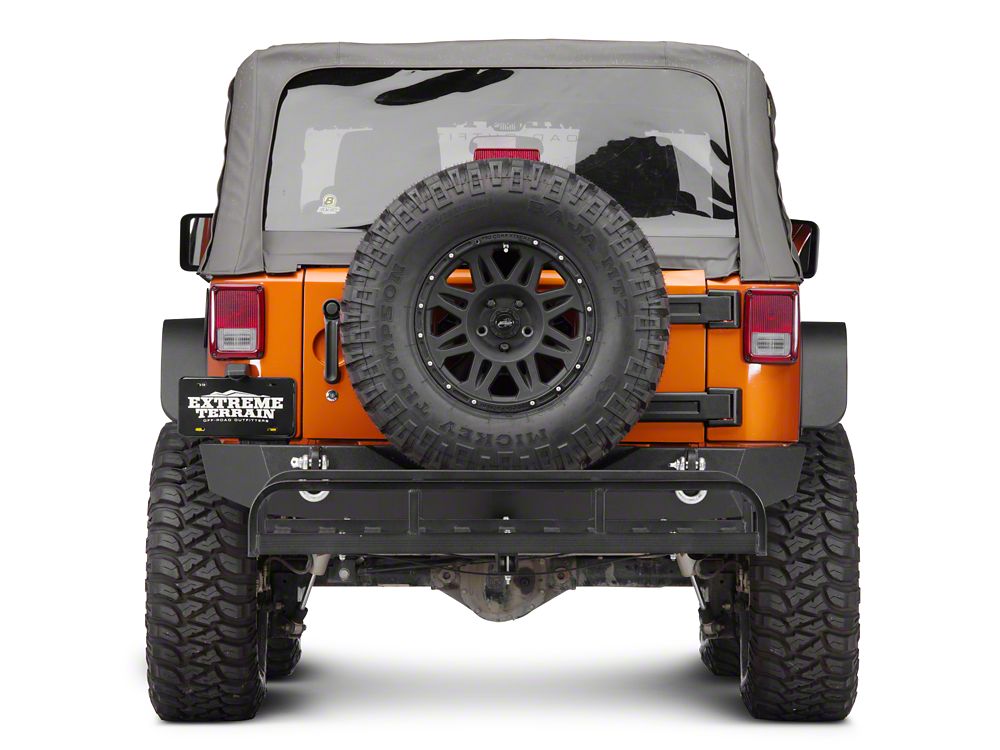 RedRock Hitch Mounted Cargo Rack; 7-Inch XL (07-25 Jeep Wrangler JK & JL)