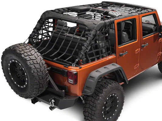 RedRock Complete Netting Kit (07-18 Jeep Wrangler JK 4-Door)
