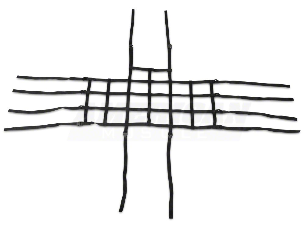 RedRock Complete Netting Kit (07-18 Jeep Wrangler JK 4-Door)