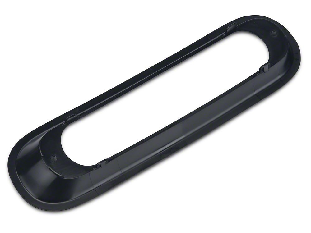 RedRock Grille Inserts; Black (07-18 Jeep Wrangler JK)